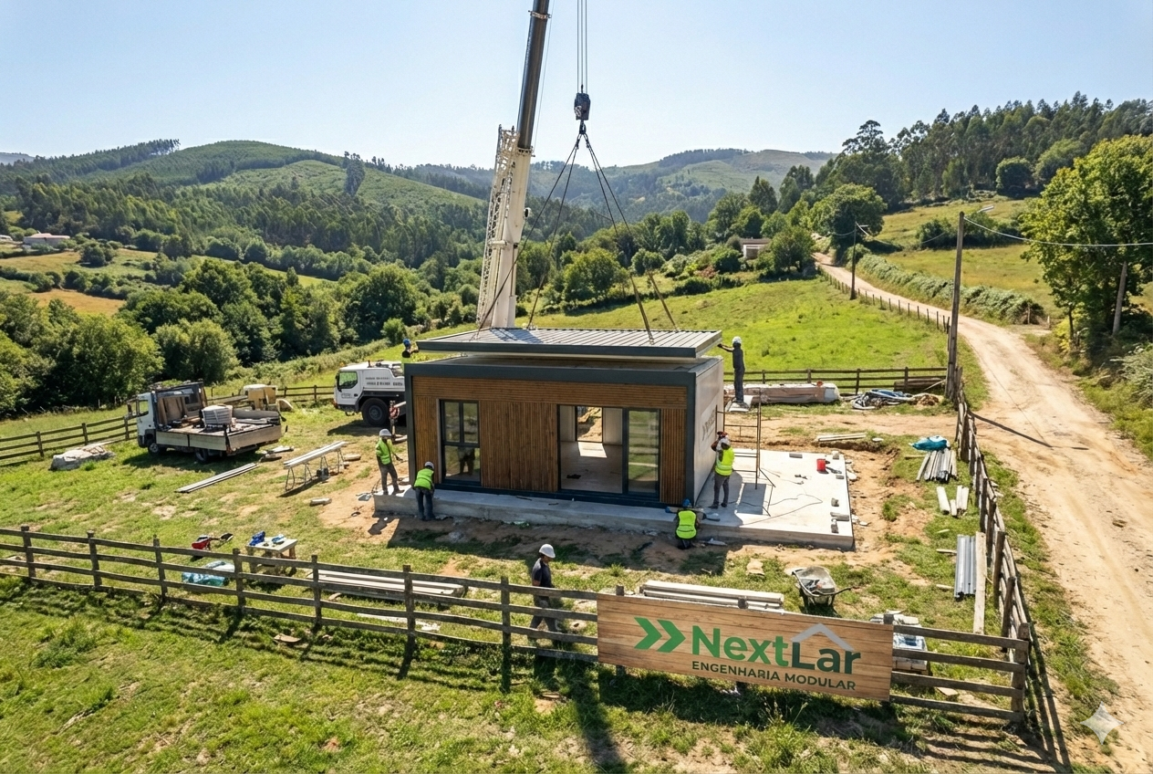 Galpão modular para operação logística