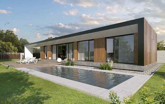 Muro técnico para contenção e fechamento